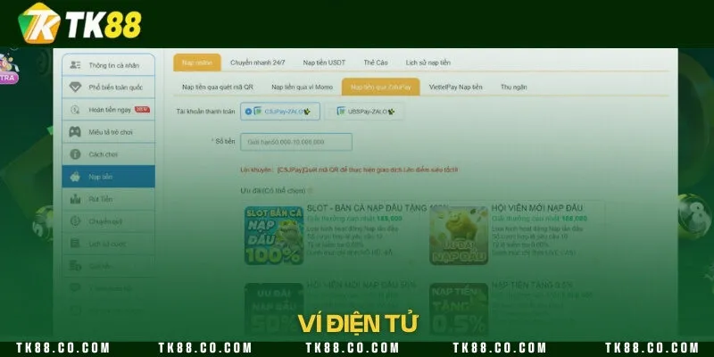 Thực hiện gửi tiền bằng ví điện tử vừa an toàn vừa tiện lợi